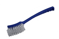 Stielbürste lang Nylon, blau 400x50mm, PA 0,30 weiß