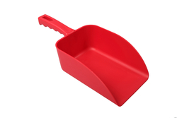Handschaufel, rot, 138x310 mm, PP Volumen: 750 g