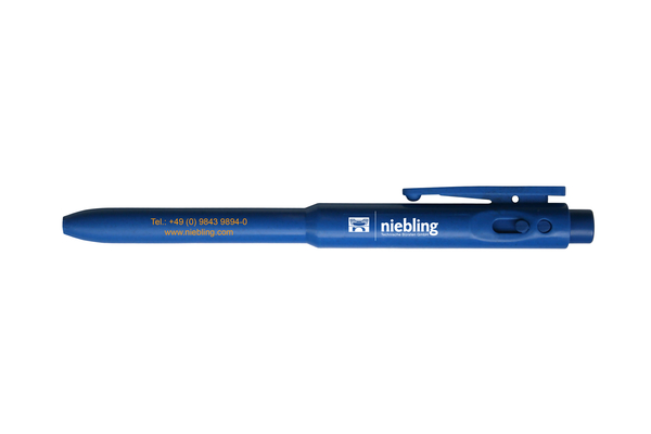 Individueller Aufdruck, zweifarbig an zwei Position