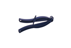 Bag Gripper detektierbar, blau Verschlusslänge 100mm