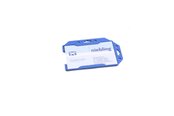 Werksausweishalter detektierbar, blau 100 x 70mm, PP