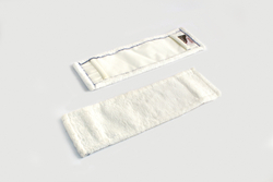 Basic Microfasermopp, weiß 500mm breit, Langflorplüsch
