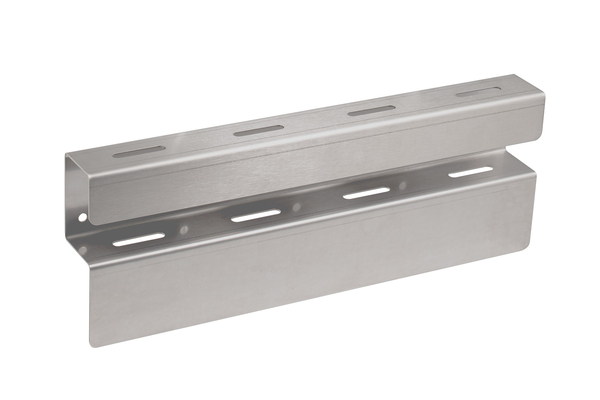 Messerhalterung Edelstahl 220mm breit für 4 Messer