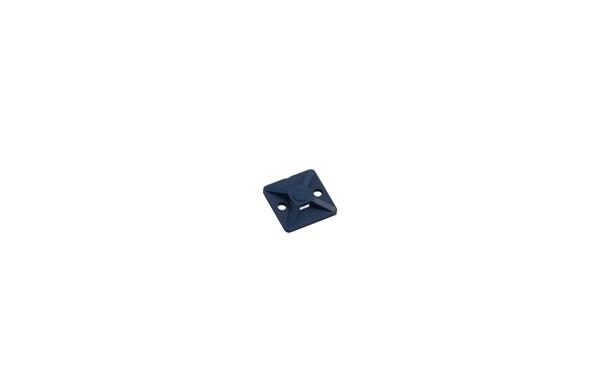 Sockel für Kabelbinder, detect, blau 19x19mm