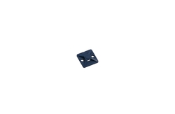 Sockel für Kabelbinder, detect, blau 19x19mm