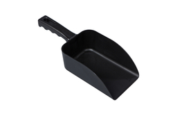 Handschaufel, schwarz 110x265 mm, PP, Volumen: 500 g