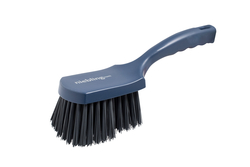 Stielbürste breit,  voll detect weich, 270 x 70mm, PBT 0,35 detect, blau
