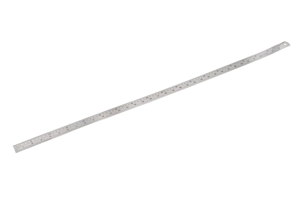 Lineal detektierbar, Edelstahl 900mm (36"), Imperial u. metrische Skala